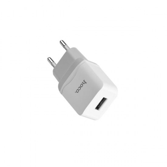 C22A 2.4A EU Plug Single Port Fast Charging Travel Wall Charger For iphone X 8/8Plus Samsung S8