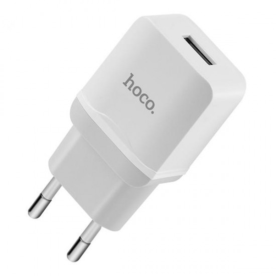 C22A 2.4A EU Plug Single Port Fast Charging Travel Wall Charger For iphone X 8/8Plus Samsung S8