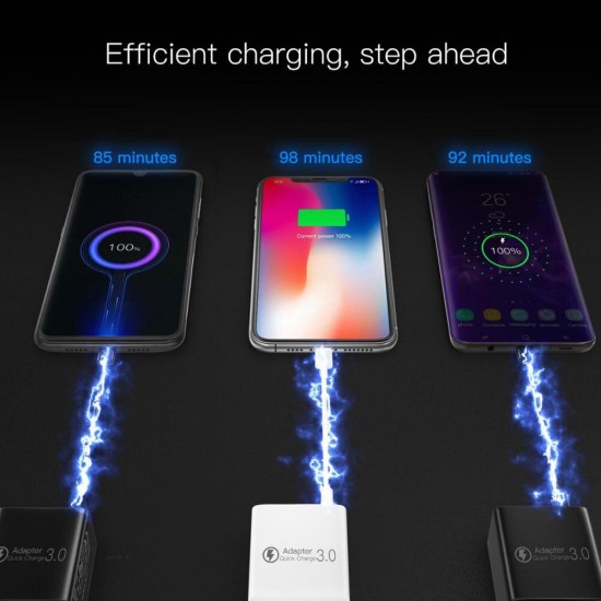 QC3.0 18W USB Charger Adapter Fast Charging For iPhone XS 11Pro Mi10 9Pro Note 9S Oneplus 8 Pro QC3.0 18W USB Charger Adapter Fast Charging For iPhone XS 11Pro Mi10 9Pro Note 9S Oneplus 8 Pro