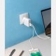 Dual Port USB Charger 36W LED Indicator PD QC3.0 Quick Charging Charger For iPhone XS 11Pro Huawei P30 P40 Pro MI10 Note 9S Dual Port USB Charger 36W LED Indicator PD QC3.0 Quick Charging Charger For iPhone XS 11Pro Huawei P30 P40 Pro MI10 Note 9S