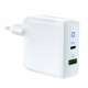 Dual Port USB Charger 36W LED Indicator PD QC3.0 Quick Charging Charger For iPhone XS 11Pro Huawei P30 P40 Pro MI10 Note 9S Dual Port USB Charger 36W LED Indicator PD QC3.0 Quick Charging Charger For iPhone XS 11Pro Huawei P30 P40 Pro MI10 Note 9S