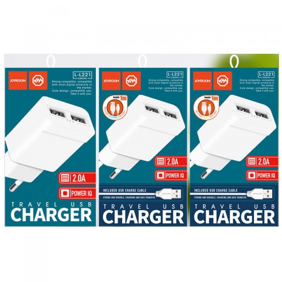 L-L221UM2 Universal QC 2.0 EU Plug USB Charger Wall Socket for Mobile Phone L-L221UM2 Universal QC 2.0 EU Plug USB Charger Wall Socket for Mobile Phone