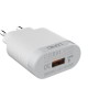 18W QC3.0 USB Charger Travel Wall Charger Adapter With USB Type-C Cable Fast Charging For iPhone XS 8Plus 11Pro MI10 Note 9S OnePlus 8Pro