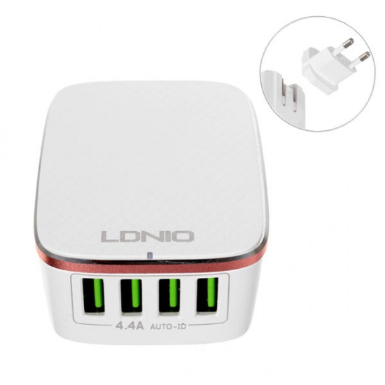 4 USB Ports 4.4A Fast Charger EU Plugs Charger For iphone 8 8 Plus iphone X Xiaomi Samsung 4 USB Ports 4.4A Fast Charger EU Plugs Charger For iphone 8 8 Plus iphone X Xiaomi Samsung