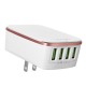 4 USB Ports 4.4A Fast Charger EU Plugs Charger For iphone 8 8 Plus iphone X Xiaomi Samsung 4 USB Ports 4.4A Fast Charger EU Plugs Charger For iphone 8 8 Plus iphone X Xiaomi Samsung