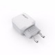 A2202 2.4A EU Dual USB Ports Travel Charger for iPhone 7 6S Sumsung Xiaomi Huawei