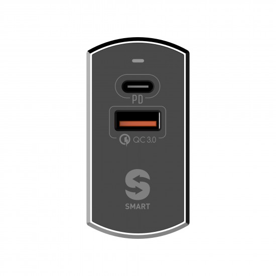 A2502C EU Plug QC3.0 USB+Type-C PD Travel USB Charger for Samsung Xiaomi Huawei A2502C EU Plug QC3.0 USB+Type-C PD Travel USB Charger for Samsung Xiaomi Huawei