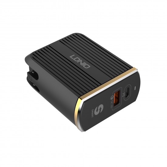 A2502C EU Plug QC3.0 USB+Type-C PD Travel USB Charger for Samsung Xiaomi Huawei A2502C EU Plug QC3.0 USB+Type-C PD Travel USB Charger for Samsung Xiaomi Huawei