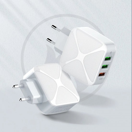 A3310Q USB Wall Charger QC3.0 Travel Charger Fast Charging For iPhone XS 11Pro Huawei P30 P40 Pro MI10 Mi10 Note 9S