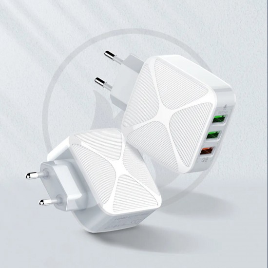 A3310Q USB Wall Charger QC3.0 Travel Charger Fast Charging For iPhone XS 11Pro Huawei P30 P40 Pro MI10 Mi10 Note 9S A3310Q USB Wall Charger QC3.0 Travel Charger Fast Charging For iPhone XS 11Pro Huawei P30 P40 Pro MI10 Mi10 Note 9S