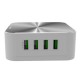A8101 QC3.0 50W 8 Ports Desktop Charger EU US Plug For iPhone X 8Plus OnePlus 5 6 S8 A8101 QC3.0 50W 8 Ports Desktop Charger EU US Plug For iPhone X 8Plus OnePlus 5 6 S8