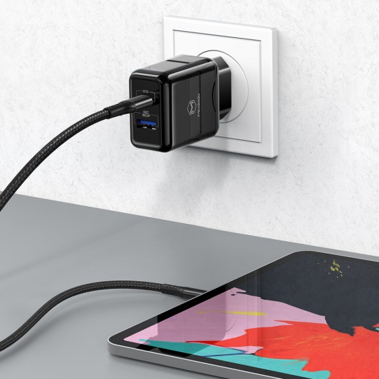 EU/US/UK Plug 18W USB Charger PD QC3.0 Travel Wall Charger Adapter Fast Charging For iPhone XS 11Pro MI10 Note 9S S20 S20+ EU/US/UK Plug 18W USB Charger PD QC3.0 Travel Wall Charger Adapter Fast Charging For iPhone XS 11Pro MI10 Note 9S S20 S20+