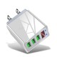 3.1A LED Display 3 Ports Fast Charging Smart USB Universal Wall Charger EU US UK Plug for iPhone 11 Pro Max for Samsung S10 K30 Tablet LG 3.1A LED Display 3 Ports Fast Charging Smart USB Universal Wall Charger EU US UK Plug for iPhone 11 Pro Max for Samsung S10 K30 Tablet LG