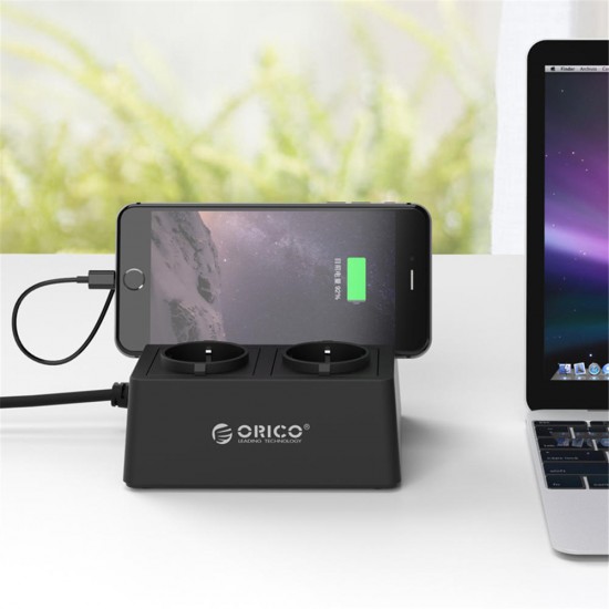 2500W 10A 5 USB 2 AC Port Fast Charging USB Charger Surge Protector Socket -EU Plug 2500W 10A 5 USB 2 AC Port Fast Charging USB Charger Surge Protector Socket -EU Plug