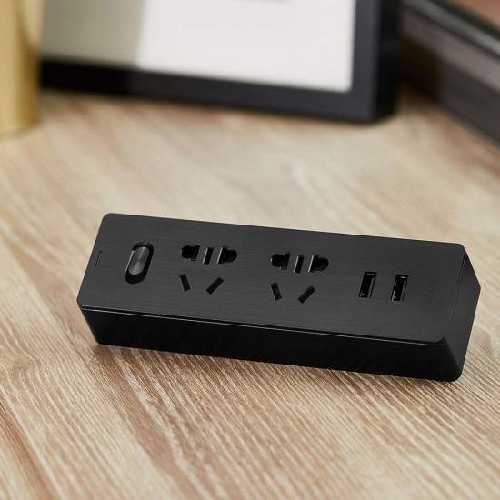 10A 2 USB Port Power Strip Converter Socket Portable Plug Adapter From Eco-system 10A 2 USB Port Power Strip Converter Socket Portable Plug Adapter From Eco-system