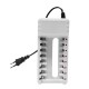 8 Slot Battery Charger No. 5 No. 7 AA/AAA Battery Charging Box 8 Section Smart Charging Stand