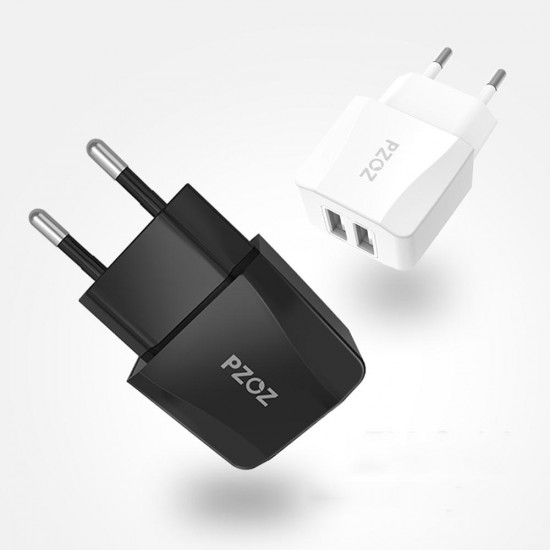2.1A Dual USB Ports Charger Fast Charging Travel EU Plug Adapter Charger For iPhone X XR XS Max Xiaomi MI8 MI9 HUAWEI P30 S9 S10 S10+ 2.1A Dual USB Ports Charger Fast Charging Travel EU Plug Adapter Charger For iPhone X XR XS Max Xiaomi MI8 MI9 HUAWEI P30 S9 S10 S10+