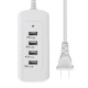 Portable AC 5A Power 4 Port USB Ports Home Travel Wall Charger US Plug Socket Portable AC 5A Power 4 Port USB Ports Home Travel Wall Charger US Plug Socket