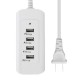 Portable AC 5A Power 4 Port USB Ports Home Travel Wall Charger US Plug Socket