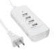 Portable AC 5A Power 4 Port USB Ports Home Travel Wall Charger US Plug Socket Portable AC 5A Power 4 Port USB Ports Home Travel Wall Charger US Plug Socket