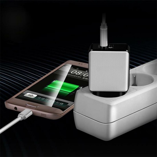 QC 3.0 USB Charger Fiber Drawing Wall Charger Adapter Fast Charging For Huawei P30 P40 Pro MI10 Note 9S S20+ Note 20 QC 3.0 USB Charger Fiber Drawing Wall Charger Adapter Fast Charging For Huawei P30 P40 Pro MI10 Note 9S S20+ Note 20