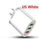 QG-CH03 3 USB Travel Wall Charger Adapter QC3.0 Fast Charging For iPhone XS 11Pro Huawei P30 P40 Pro MI10 Note 9S S20+ Note 20 QG-CH03 3 USB Travel Wall Charger Adapter QC3.0 Fast Charging For iPhone XS 11Pro Huawei P30 P40 Pro MI10 Note 9S S20+ Note 20