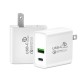 PD QC3.0+ 3A USB Charger USB-C PD USB-A Fast Charger for iPhone 11 Pro 2020 for Samsung Galaxy S20 Huawei For iPad Pro 2020