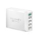 BW-S7 QC3.0 40W 5 USB Desktop Charger Adapter With Power3S Tech