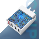 3.1A Three USB Port Fast Charging Digital Display US Plug USB Charger Adapter For iPhone X XS XR HUAWEI MI8 MI9 S10 S10+ 3.1A Three USB Port Fast Charging Digital Display US Plug USB Charger Adapter For iPhone X XS XR HUAWEI MI8 MI9 S10 S10+