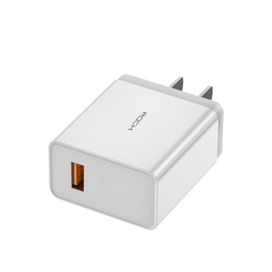QC3.0 3A Fast Charging CN Plug Charger Adapter For iPhone X XS HUAWEI P30 Oneplus 7 MI9 S10 S10+