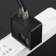 Sugar 30W QC3.0 2 USB Ports Fast Charging EU Plug Travel Charger For iphone X 8/8Plus SamsungS8