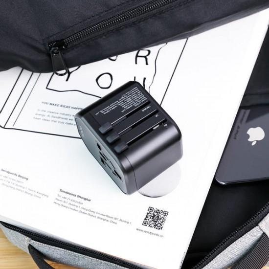T20 Universal Multi-function Dual USB Socket Travel USB Charger US EU AU UK Plug T20 Universal Multi-function Dual USB Socket Travel USB Charger US EU AU UK Plug