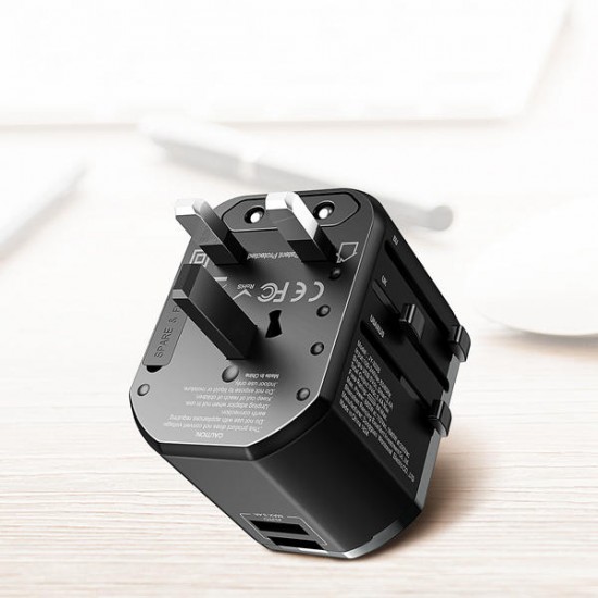 T20 Universal Multi-function Dual USB Socket Travel USB Charger US EU AU UK Plug T20 Universal Multi-function Dual USB Socket Travel USB Charger US EU AU UK Plug