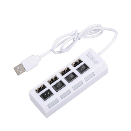 Real 2.0 with Four Independent Switch Usb Hub Platooninsert Hub Line