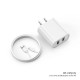 RP-U35 Dual USB Charger Adapter Fast Charging For iPhone XS 12 11Pro Mi10 S20+