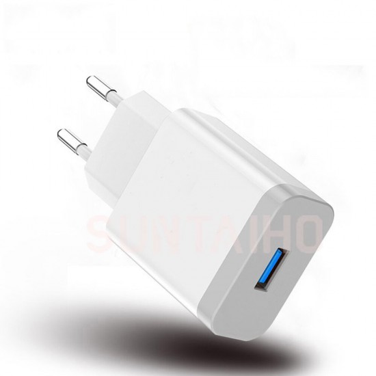 YCZ04 Single USB Charger 18W QC3.0 USB Wall Charger Adapter Fast Charging For iPhone XS 11Pro Max MI10 Note 9S