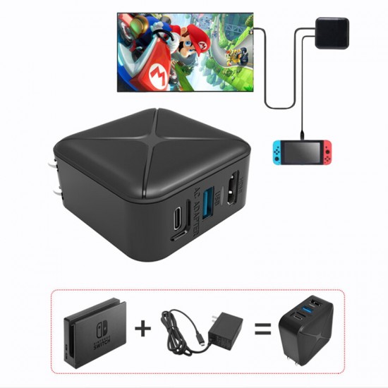 SWITCH Multi-function Switch Charger Fast Charging Compatible with Lite Support HDMI Projection Screen Suitable for Switch/Android/PC SWITCH Multi-function Switch Charger Fast Charging Compatible with Lite Support HDMI Projection Screen Suitable for Switch/Android/PC