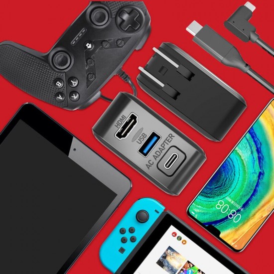 SWITCH Multi-function Switch Charger Fast Charging Compatible with Lite Support HDMI Projection Screen Suitable for Switch/Android/PC SWITCH Multi-function Switch Charger Fast Charging Compatible with Lite Support HDMI Projection Screen Suitable for Switch/Android/PC