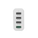 60W QC3.0 6-Port/4-Port Power3S Smart USB Charger EU Plug for iPhone 11 Pro Max for Samsung S10+ K30 LG