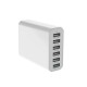60W QC3.0 6-Port/4-Port Power3S Smart USB Charger EU Plug for iPhone 11 Pro Max for Samsung S10+ K30 LG