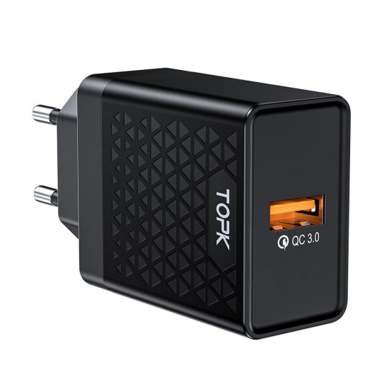 18W QC3.0 Fast Charging USB Charger For iPhone 8 Plus XS 11 Pro Huawei P30 Pro Mate 30 Mi9 9 Pro S10+ Note10 18W QC3.0 Fast Charging USB Charger For iPhone 8 Plus XS 11 Pro Huawei P30 Pro Mate 30 Mi9 9 Pro S10+ Note10