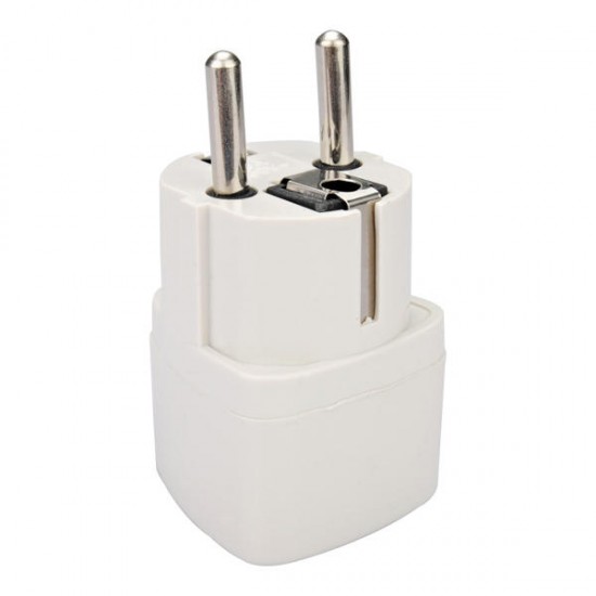 US To EU Travel AC Power Socket Plug Adapter Adaptor Converter