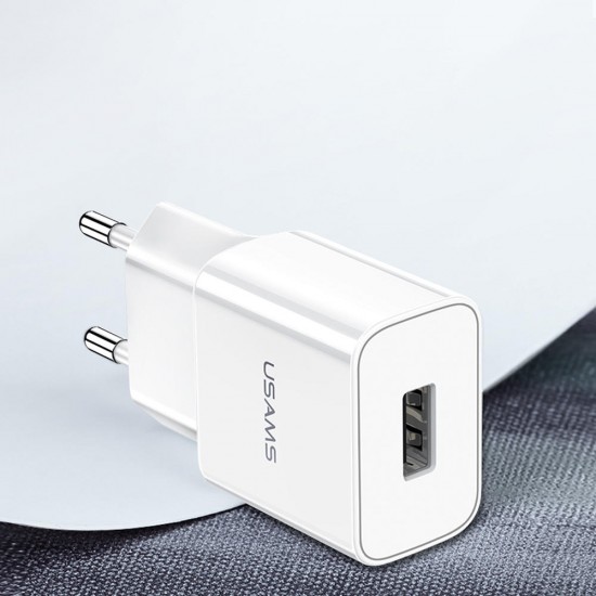2.1A Single Port Fast Charging USB Charger Adapter EU Plug Suitable For iPhone X XS HUAWEI P30 Mate20 MI9 S10 S10+