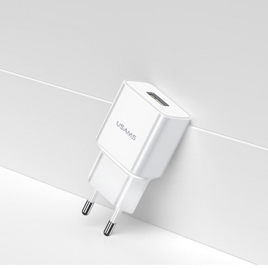 2.1A Single Port Fast Charging USB Charger Adapter EU Plug Suitable For iPhone X XS HUAWEI P30 Mate20 MI9 S10 S10+