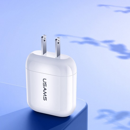 T19 5V 2.1A Travel Universal USB Power Wall Charger Adapter for US EU Plug for Samsung S10+ for Note8