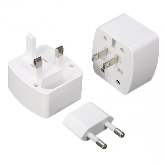 Universal Travel Power Socket to AU UK US EU Converter Charger for MObile Phone