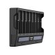 VC8 8-Channel 21700 LED Smart Charger with LCD Screen For Li-ion NiMH Batteries VC8 8-Channel 21700 LED Smart Charger with LCD Screen For Li-ion NiMH Batteries