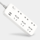 6AC Socket + 2 USB Output Power Strip 18W Fast Charge Power Socket USB Charger for iPhone X XR Xiaomi Huawei