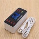 LCD Display USB Charger Quick Charger 3.0 USB 40W USB Type C Fast Charging Station For iPhone XS 11Pro Huawei P30 P40 Pro Xiaomi Mi10 Redmi Note 9S LCD Display USB Charger Quick Charger 3.0 USB 40W USB Type C Fast Charging Station For iPhone XS 11Pro Huawei P30 P40 Pro Xiaomi Mi10 Redmi Note 9S