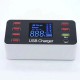 LCD Display USB Charger Quick Charger 3.0 USB 40W USB Type C Fast Charging Station For iPhone XS 11Pro Huawei P30 P40 Pro Xiaomi Mi10 Redmi Note 9S LCD Display USB Charger Quick Charger 3.0 USB 40W USB Type C Fast Charging Station For iPhone XS 11Pro Huawei P30 P40 Pro Xiaomi Mi10 Redmi Note 9S